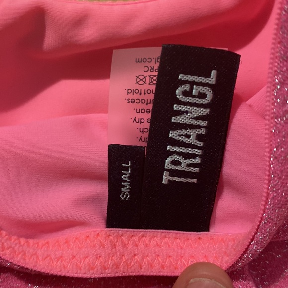 NEW WITHOUT TAGS Triangle bikini -pitaya sparkle - Picture 10 of 10